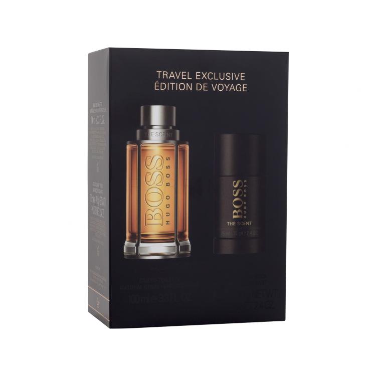 HUGO BOSS Boss The Scent 2015 Pacco regalo Eau de Toilette 100 ml + 75 ml deo stick