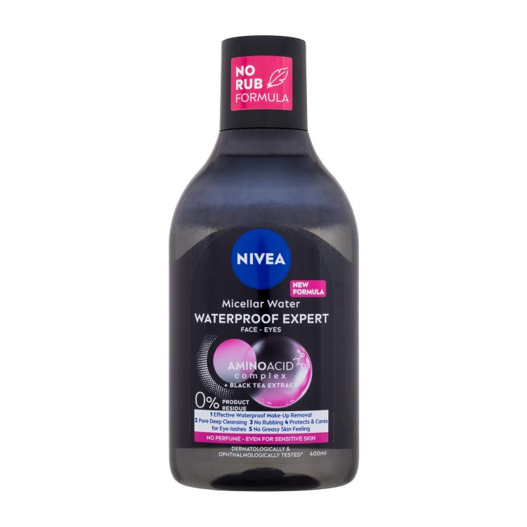 Nivea MicellAIR® Expert Waterproof Acqua micellare donna 400 ml