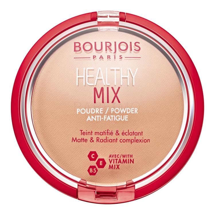 BOURJOIS Paris Healthy Mix Anti-Fatigue Cipria donna 11 g Tonalità 03 Dark Beige