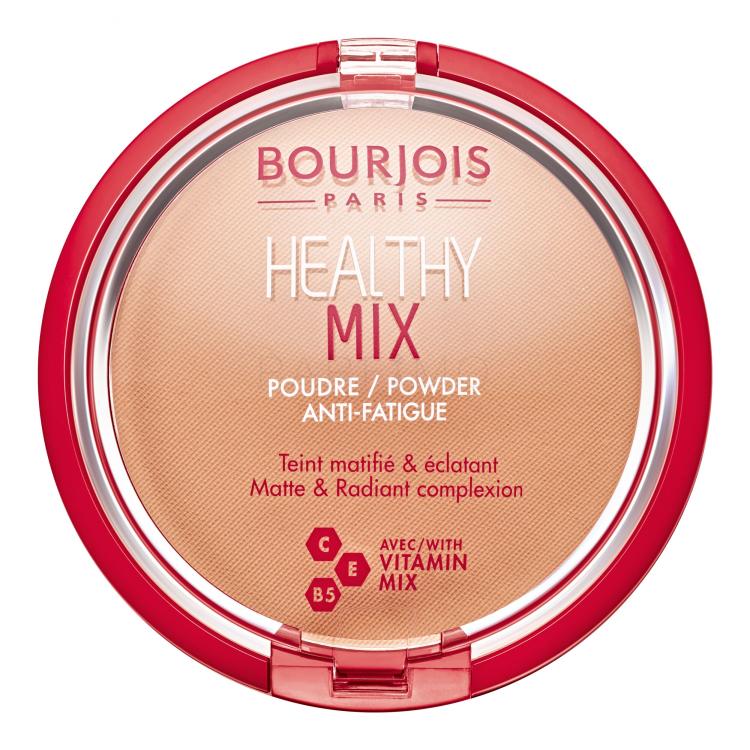 BOURJOIS Paris Healthy Mix Anti-Fatigue Cipria donna 11 g Tonalità 04 Light Bronze