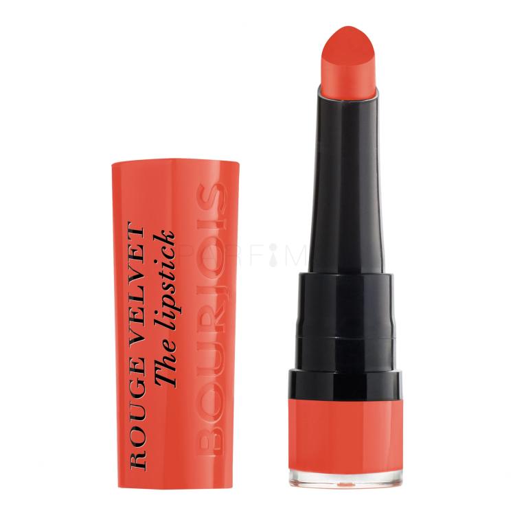 BOURJOIS Paris Rouge Velvet The Lipstick Rossetto donna 2,4 g Tonalità 06 Abrico´dabra!