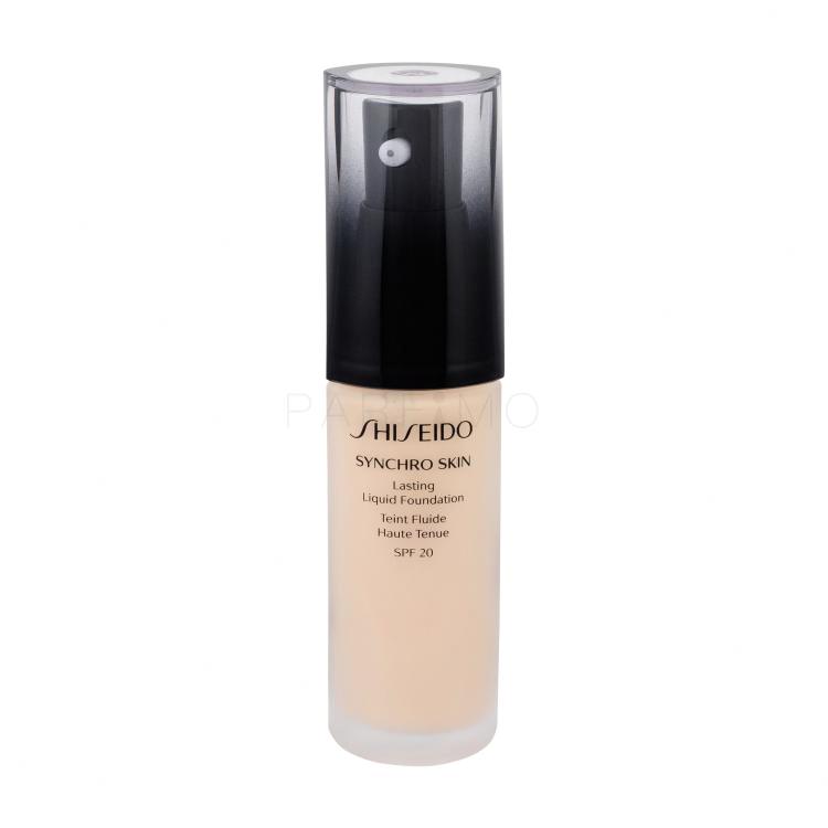 Shiseido Synchro Skin Lasting Liquid Foundation SPF20 Fondotinta donna 30 ml Tonalità Neutral 1