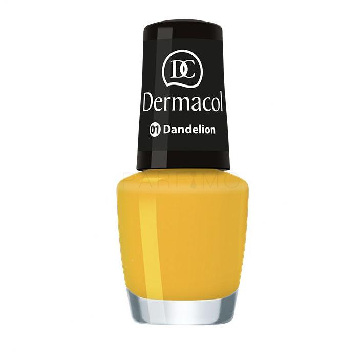 Dermacol Nail Polish Mini Summer Collection Smalto per le unghie donna 5 ml Tonalità 01 Dandelion