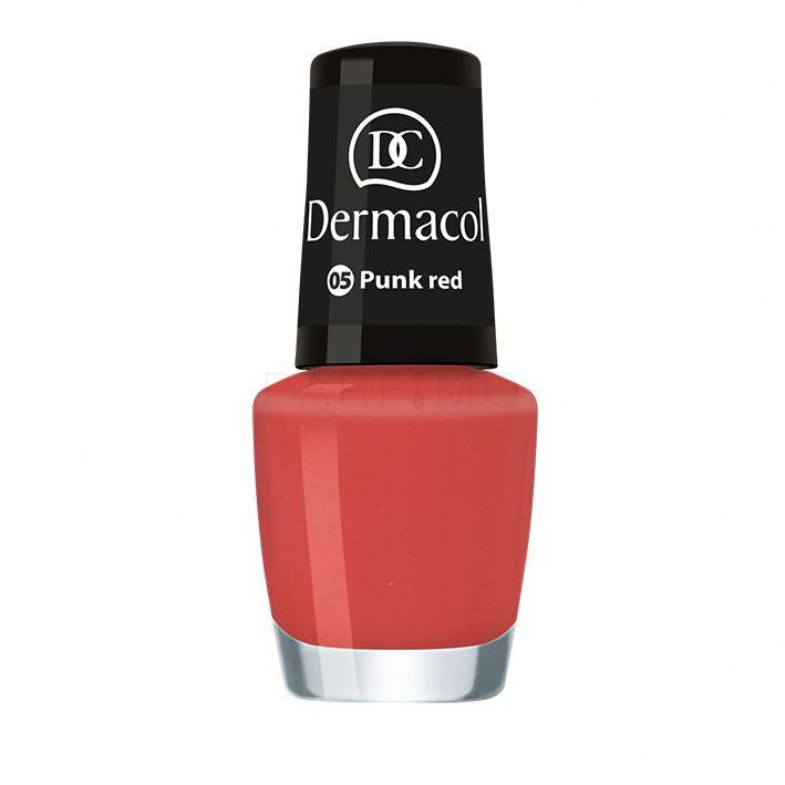 Dermacol Nail Polish Mini Summer Collection Smalto per le unghie donna 5 ml Tonalità 05 Punk Red