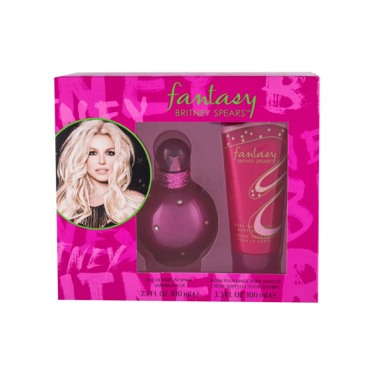 Britney Spears Fantasy Pacco regalo eau de parfum 100 ml + crema corpo 100 ml