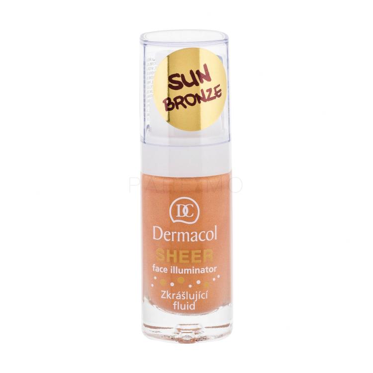 Dermacol Sheer Face Illuminator Base make-up donna 15 ml Tonalità sun bronze