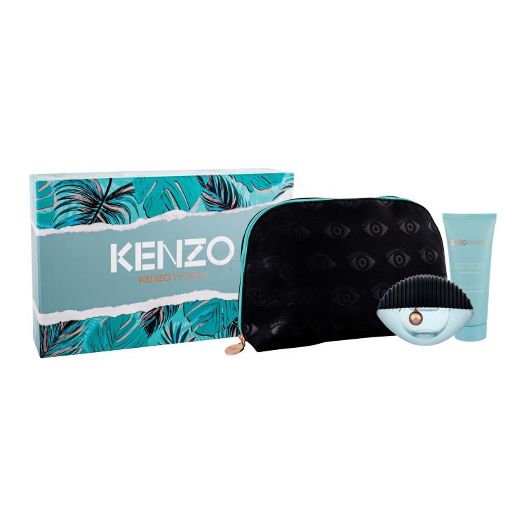 KENZO Kenzo World Pacco regalo eau de parfum 75 ml + latte corpo 75 ml + trousse