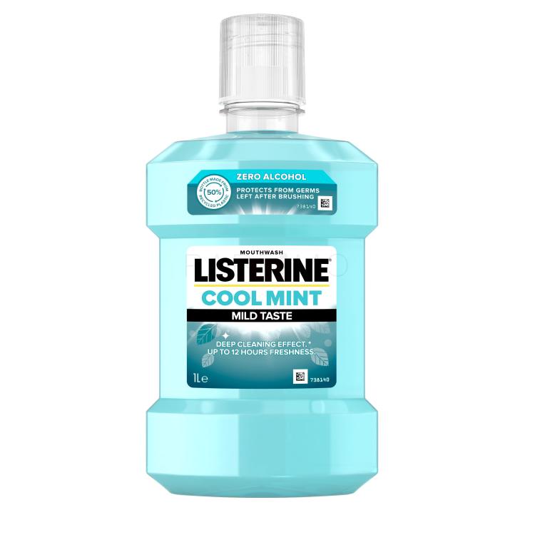 Listerine Cool Mint Mild Taste Mouthwash Collutorio 1000 ml