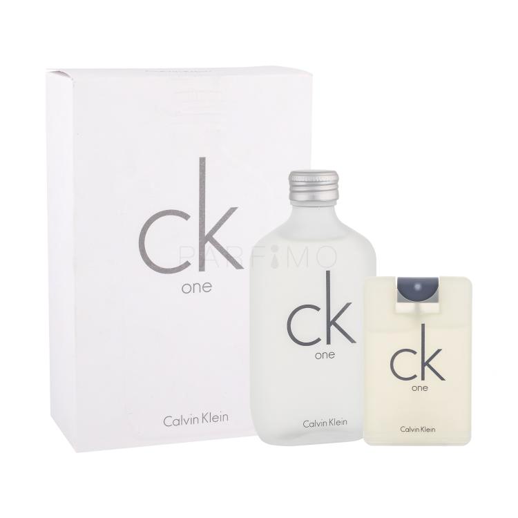 Calvin Klein CK One Pacco regalo Eau de Toilette 100 ml +  Eau de Toilette 20 ml