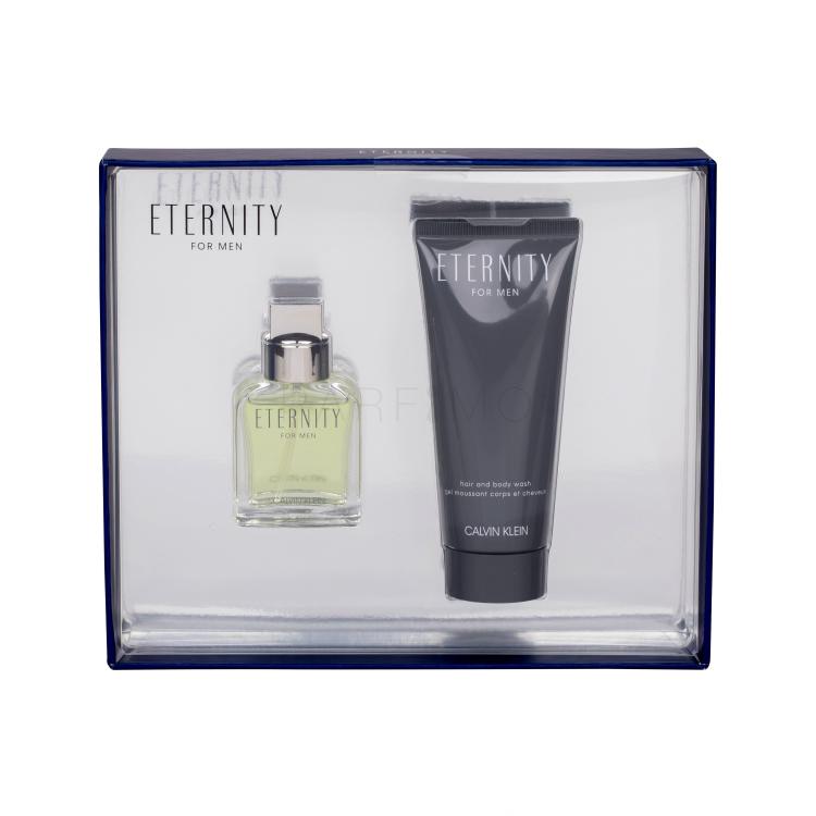 Calvin Klein Eternity For Men Pacco regalo eau de toilette 30 ml + doccia gel 100 ml
