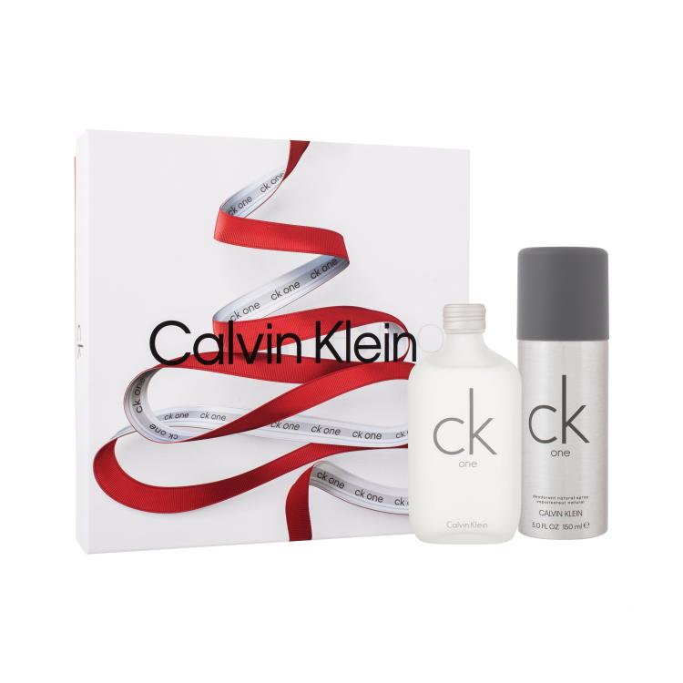 Calvin Klein CK One Pacco regalo eau de toilette 100 ml + deodorante 150 ml