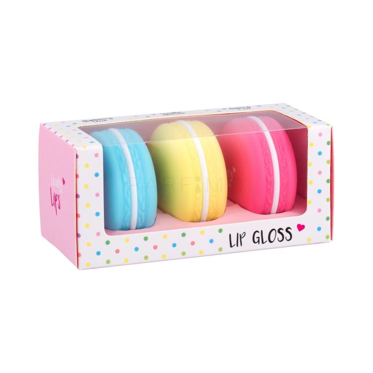 2K Delicious Pacco regalo lip gloss 5 g + lip gloss 5 g Vanilla Heaven + lip gloss 5 g Cherry Kiss