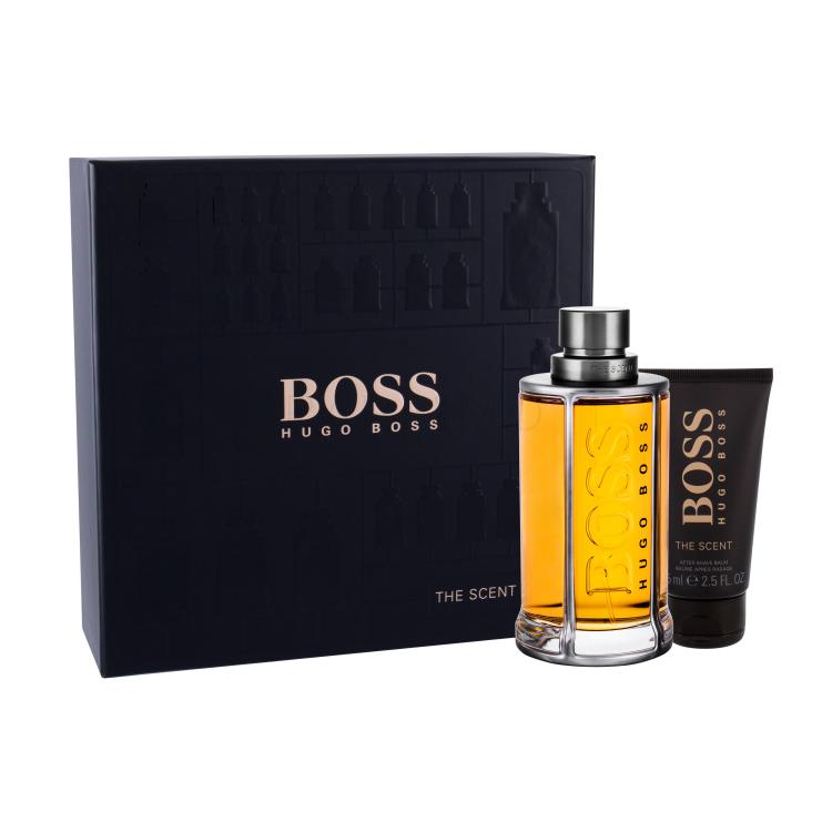 HUGO BOSS Boss The Scent 2015 Pacco regalo eau de toilette 200 ml + balsamo dopobarba 75 ml