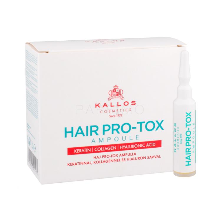 Kallos Cosmetics Hair Pro-Tox Ampoule Sieri e trattamenti per capelli donna 10x10 ml