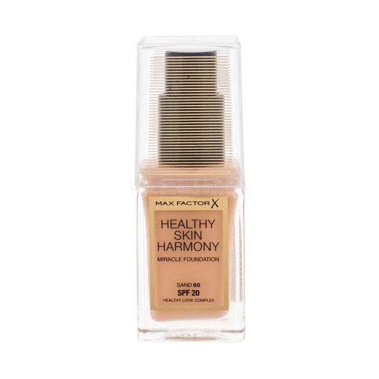 Max Factor Healthy Skin Harmony SPF20 Fondotinta donna 30 ml Tonalità 60 Sand