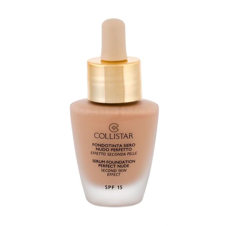 Collistar Serum Foundation Perfect Nude SPF15 Fondotinta donna 30 ml Tonalità 3 Nude