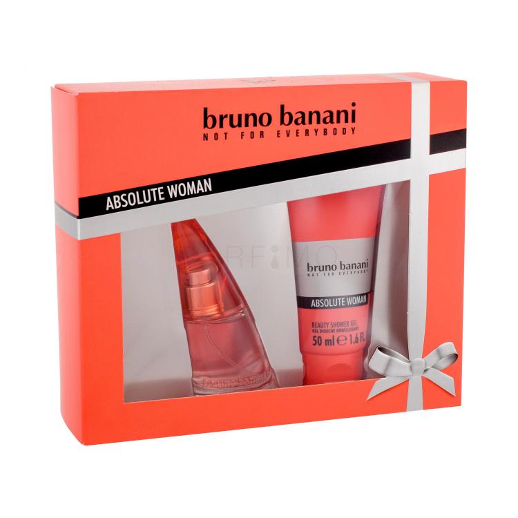 Bruno Banani Absolute Woman Pacco regalo eau de parfum 20 ml + doccia gel 50 ml