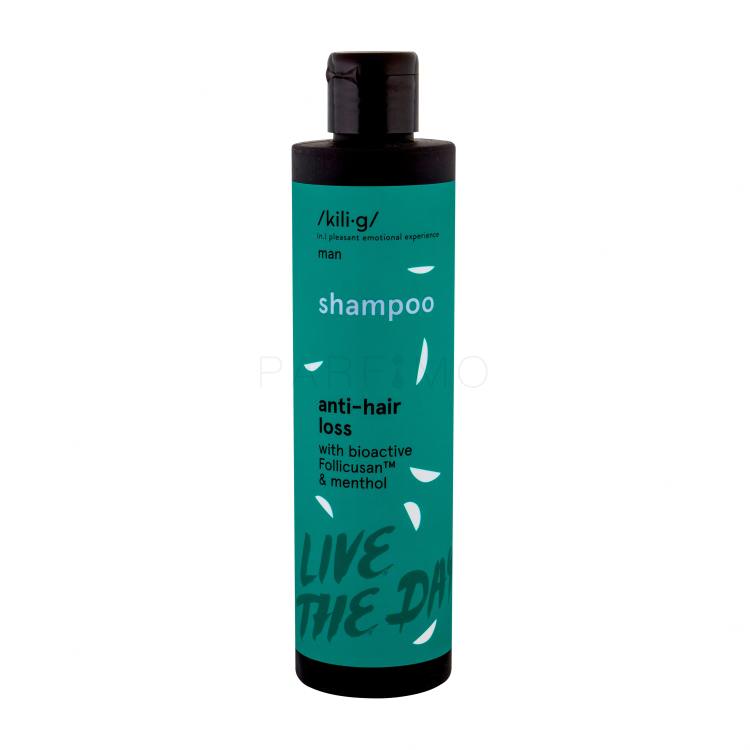 kili·g man Anti-Hair Loss Shampoo uomo 250 ml
