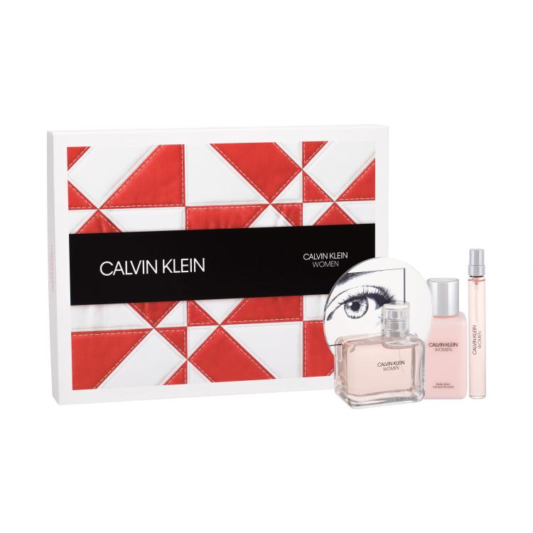 Calvin Klein Women Pacco regalo eau de parfum 100 ml + eau de parfum 10 ml + lozione corpo 100 ml