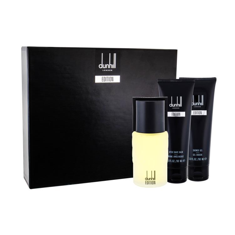 Dunhill Edition Pacco regalo eau de toilette 100 ml + doccia gel 90 ml + balsamo dopobarba 90 ml