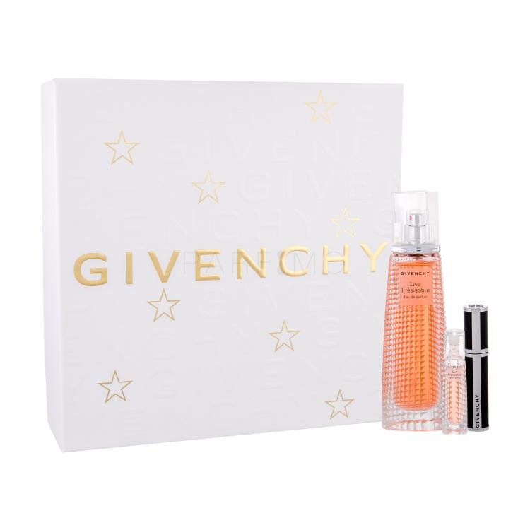 Givenchy Live Irrésistible Pacco regalo eau de parfum 50 ml + eau de parfum 3 ml + mascara Noir Couture 4in1 black satin 1 4g