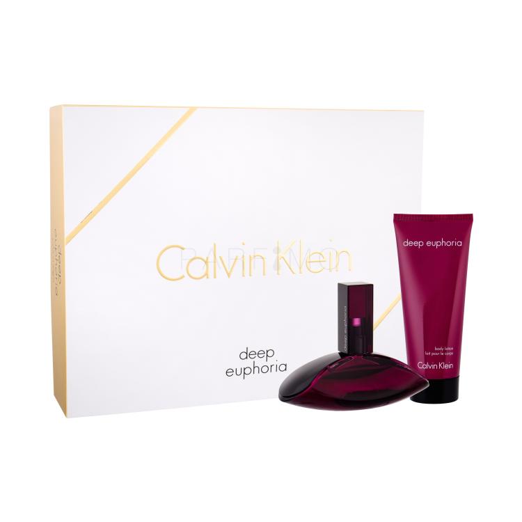 Calvin Klein Deep Euphoria Pacco regalo Eau de Parfum 50 ml + lozione per il corpo 100 ml