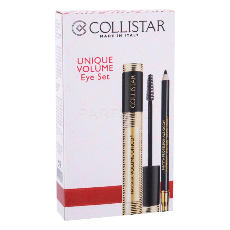 Collistar Volume Unico Pacco regalo mascara 13 ml + matita occhi Professional Eye Pencil 1,2 g Black