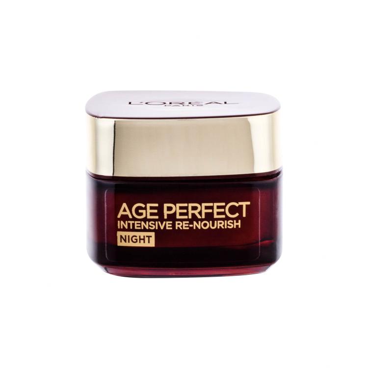 L&#039;Oréal Paris Age Perfect Intensive Re-Nourish Crema notte per il viso donna 50 ml