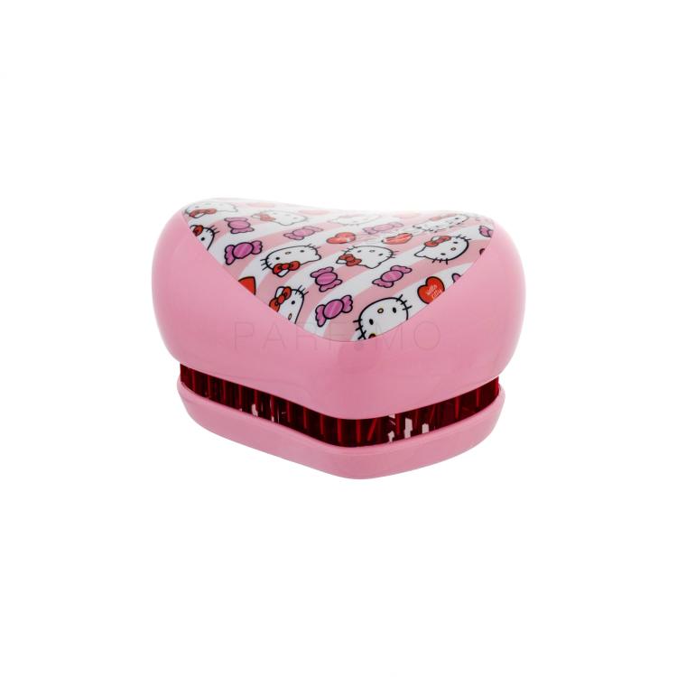 Tangle Teezer Compact Styler Spazzola per capelli bambino 1 pz Tonalità Hello Kitty Candy Stripes