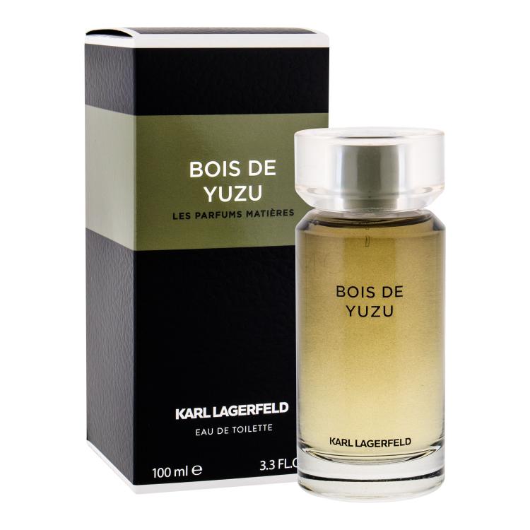 Karl Lagerfeld Les Parfums Matières Bois de Yuzu Eau de Toilette uomo 100 ml