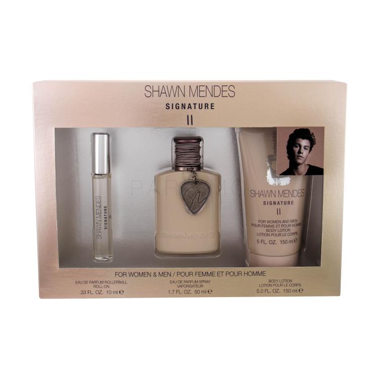 Shawn Mendes Signature II Pacco regalo eau de parfum 50 ml + eau de parfum roll-on 10 ml + lozione corpo 150 ml