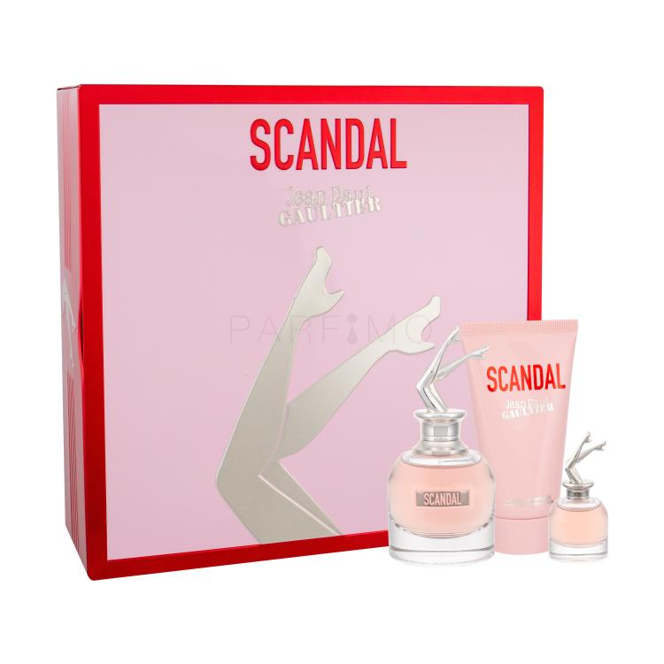 Jean Paul Gaultier Scandal Pacco regalo eau de parfum 50 ml + lozione corpo 75 ml + eau de parfum 6 ml