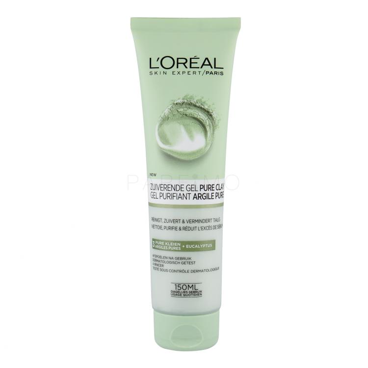 L&#039;Oréal Paris Pure Clay Purity Wash Gel detergente donna 150 ml