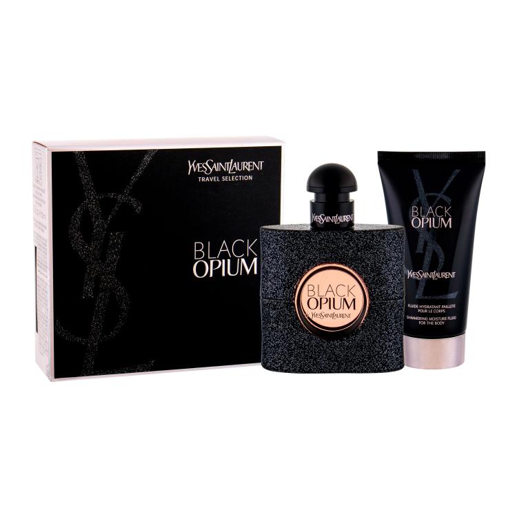 Yves Saint Laurent Black Opium Pacco regalo eau de parfum 50 ml + crema corpo idratante 50 ml