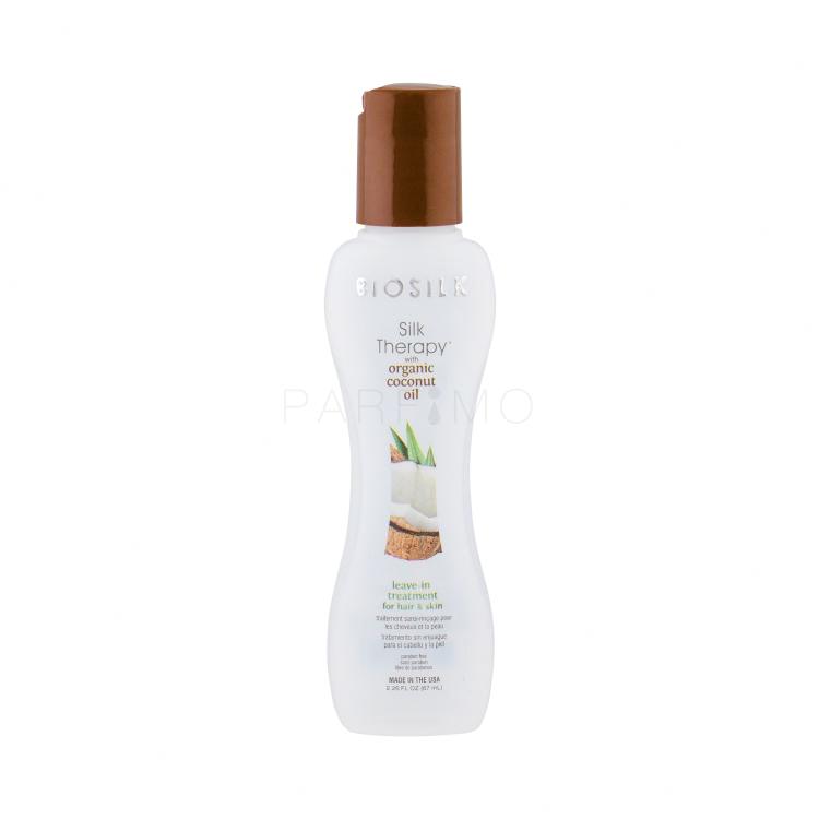 Farouk Systems Biosilk Silk Therapy Organic Coconut Oil Maschera per capelli donna 67 ml