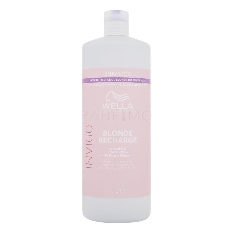 Wella Professionals Invigo Blonde Recharge Shampoo donna 1000 ml