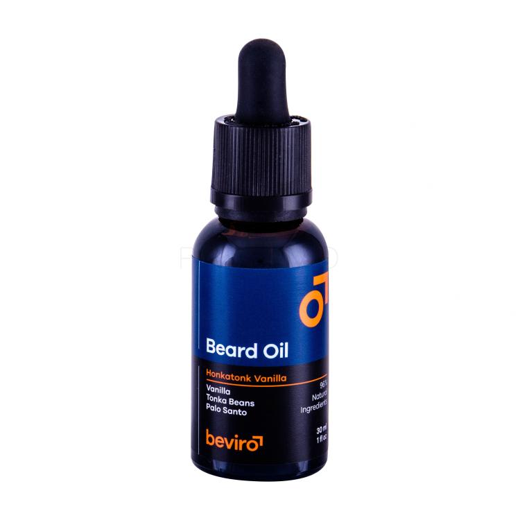 Be-Viro Men´s Only Beard Oil Olio da barba uomo 30 ml Tonalità Vanilla, Tonka Beans, Palo Santo