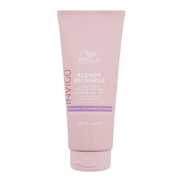 Wella Professionals Invigo Blonde Recharge Balsamo per capelli donna 200 ml Tonalità Cool
