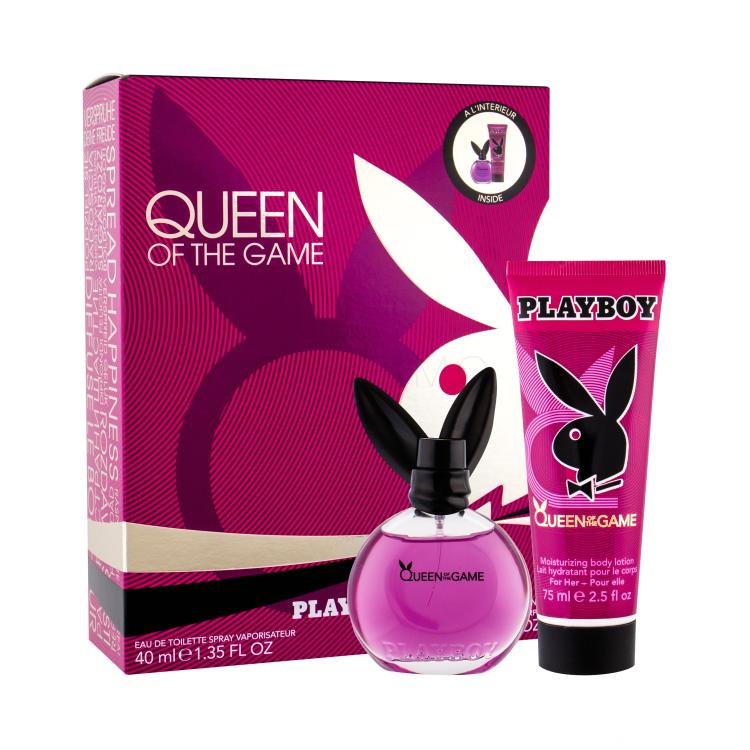 Playboy Queen of the Game Pacco regalo eau de toilette 40 ml + lozione corpo 75 ml