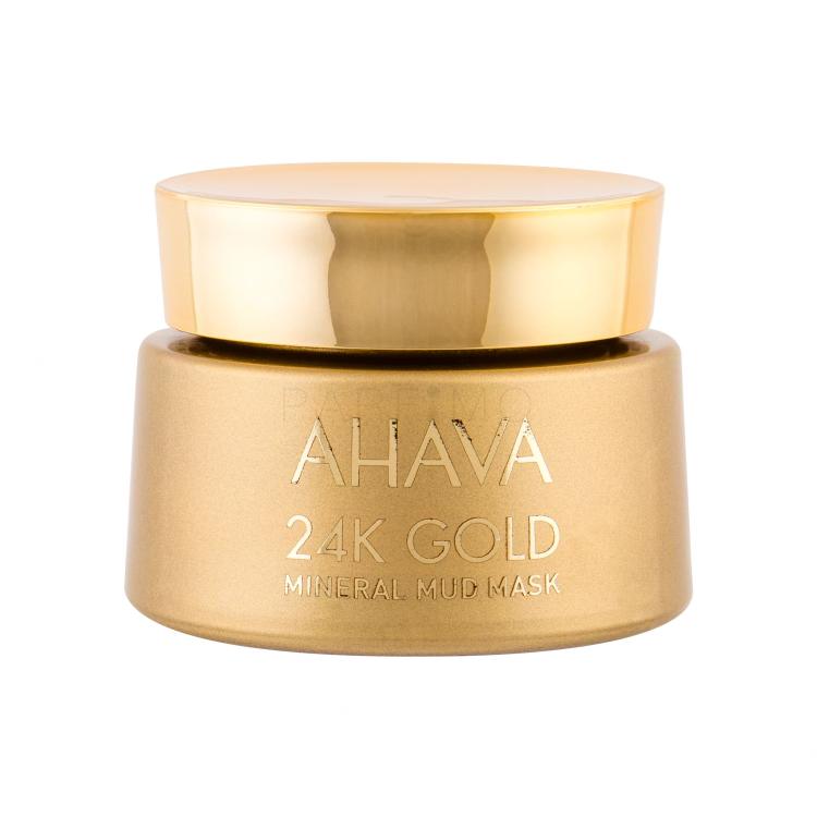 AHAVA 24K Gold Mineral Mud Mask Maschera per il viso donna 50 ml
