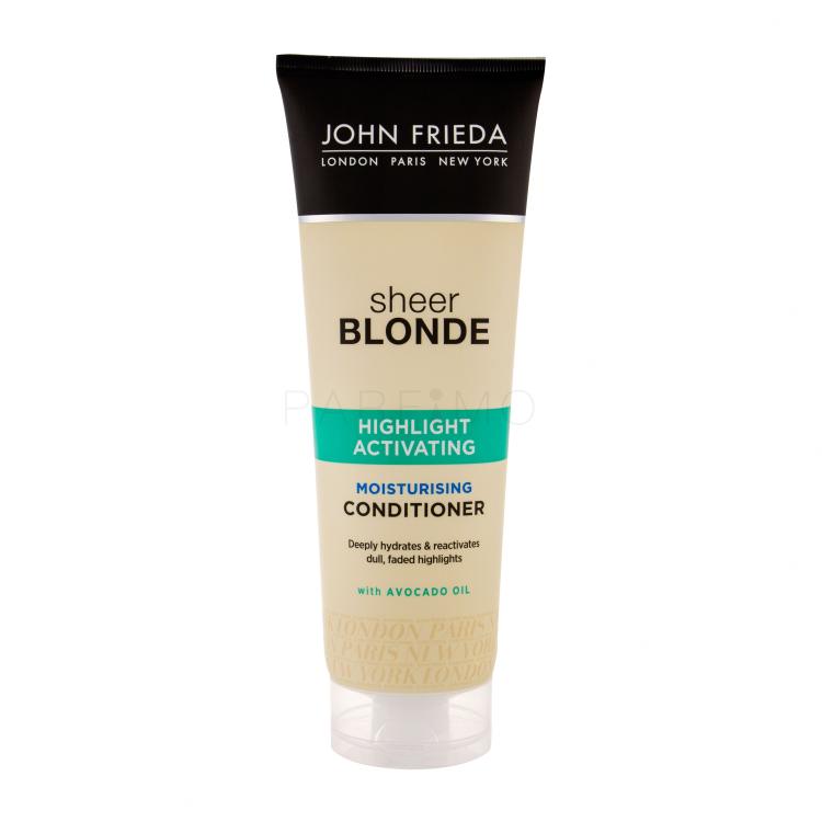 John Frieda Sheer Blonde Highlight Activating Balsamo per capelli donna 250 ml