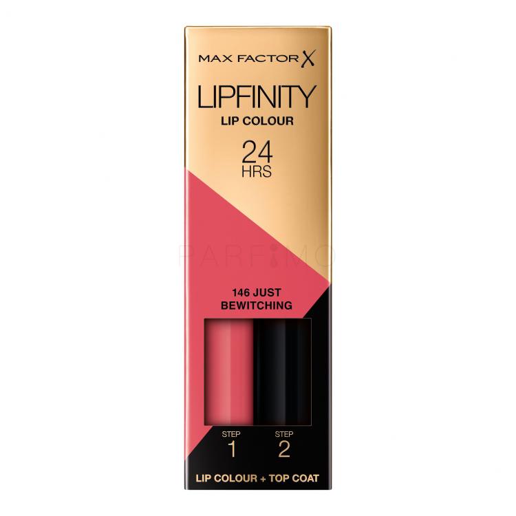 Max Factor Lipfinity 24HRS Lip Colour Rossetto donna 4,2 g Tonalità 146 Just Bewitching