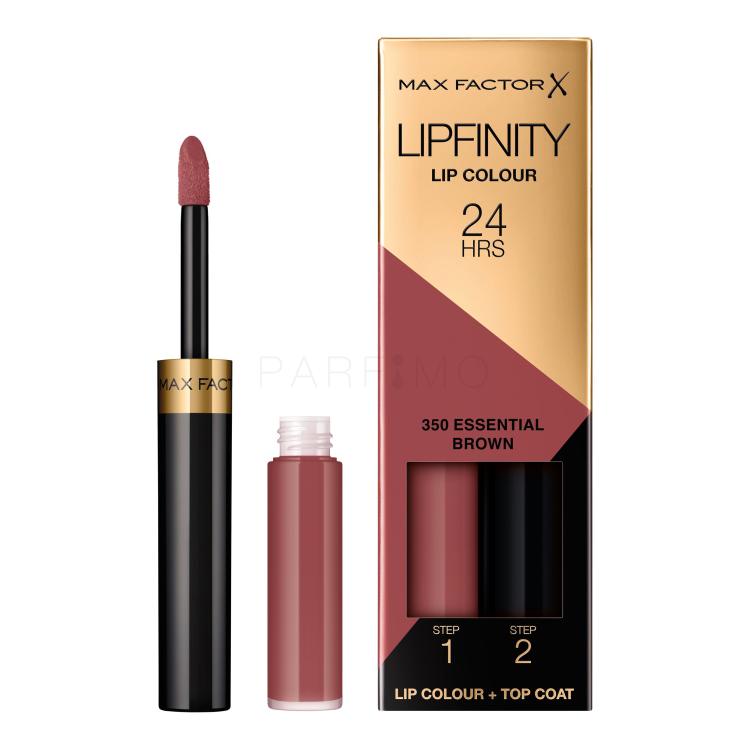 Max Factor Lipfinity 24HRS Lip Colour Rossetto donna 4,2 g Tonalità 350 Essential Brown