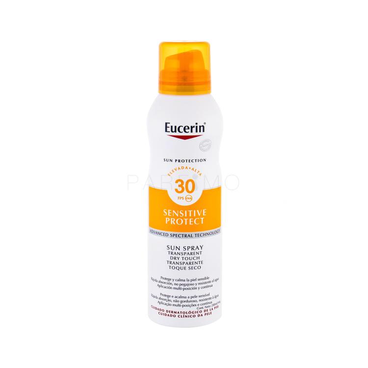 Eucerin Sun Sensitive Protect Sun Spray Dry Touch SPF30 Protezione solare corpo 200 ml