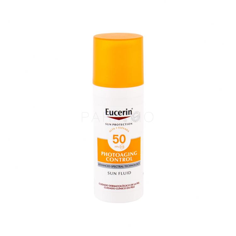 Eucerin Sun Protection Photoaging Control Face Sun Fluid SPF50 Protezione solare viso donna 50 ml