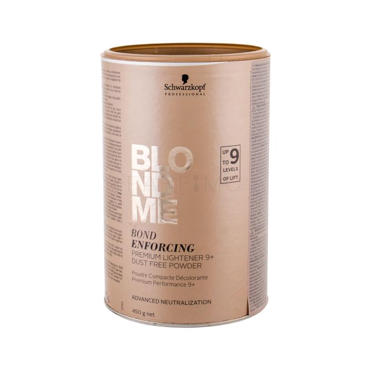 Schwarzkopf Professional Blond Me Bond Enforcing Premium Lightener 9+ Tinta capelli donna 450 g
