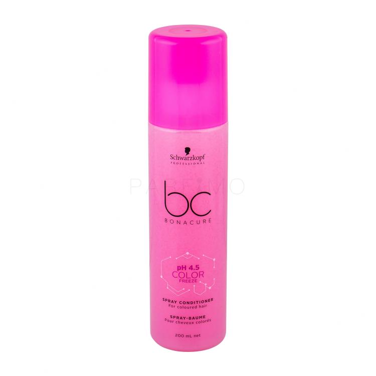 Schwarzkopf Professional BC Bonacure Color Freeze pH 4.5 Spray Conditioner Balsamo per capelli donna 200 ml