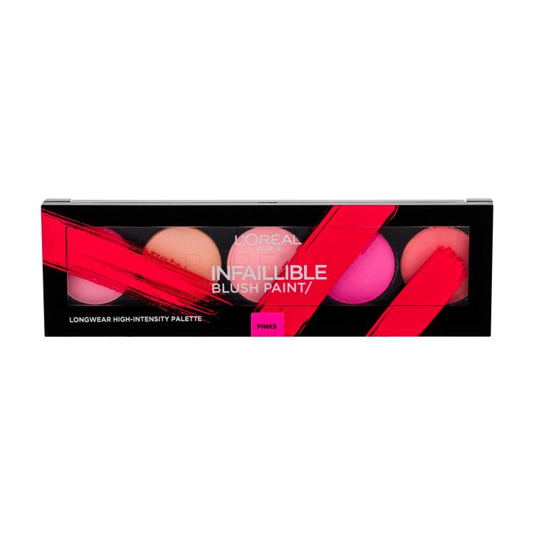 L&#039;Oréal Paris Infaillible Blush Paint Blush donna 10 g Tonalità The Pinks