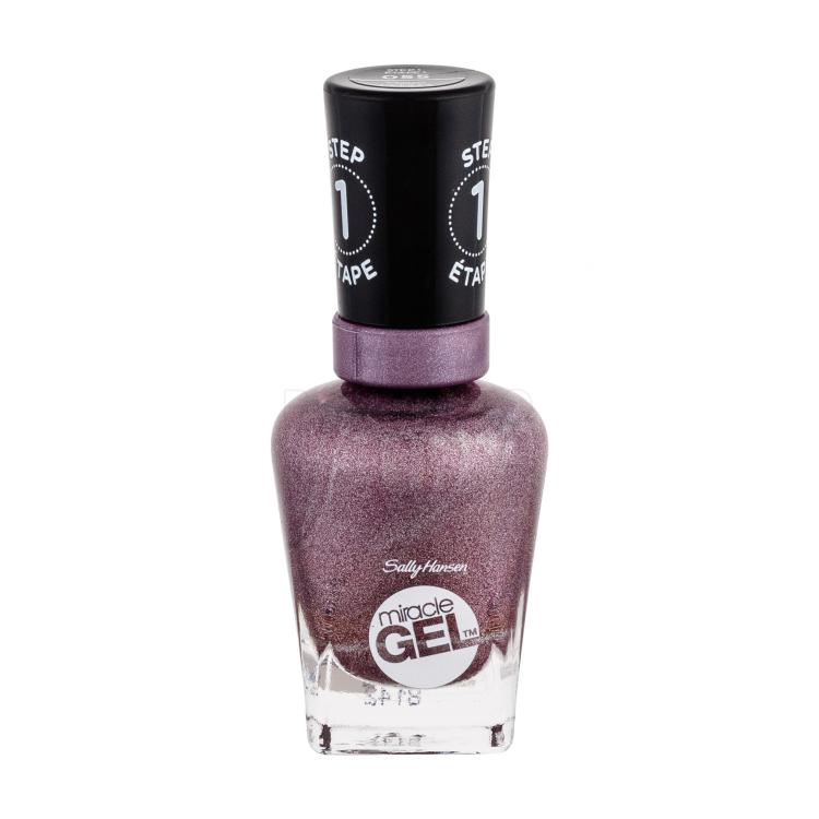 Sally Hansen Miracle Gel Smalto per le unghie donna 14,7 ml Tonalità 055 Metro Midnight