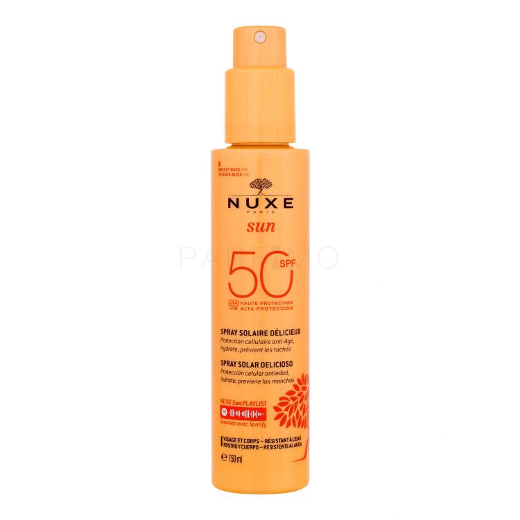 NUXE Sun Delicious Spray SPF50 Protezione solare corpo 150 ml